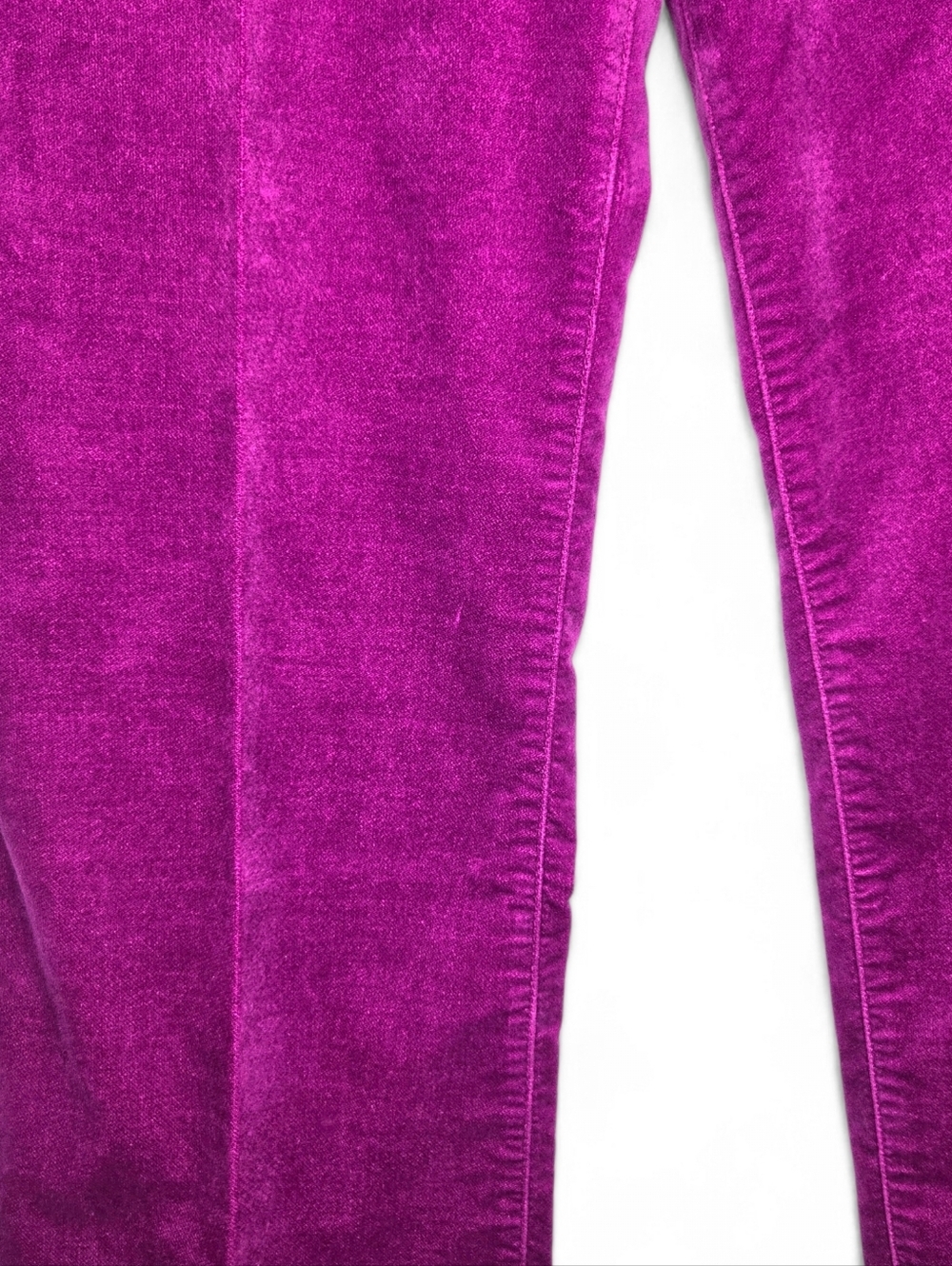 Talbots Velvet Jeans/pants, Fushia 16 - Picture 7 of 14